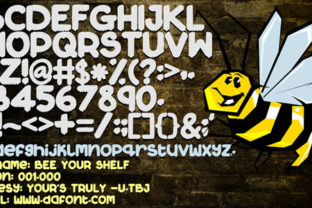 Bee Your Shelf: A Unique Display Typeface for Bold Branding