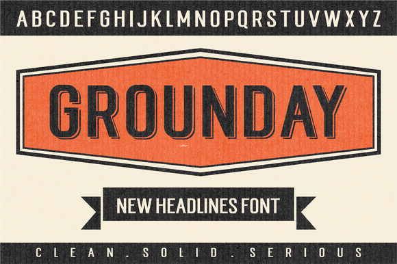 Grounday: The Bold Sans Typeface for Modern Editorial Design