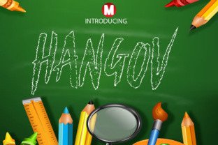 Hangov Typeface: The Modern Font for Polished Branding