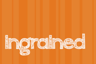 Ingrained: The Fun Display Typeface for Bold Branding