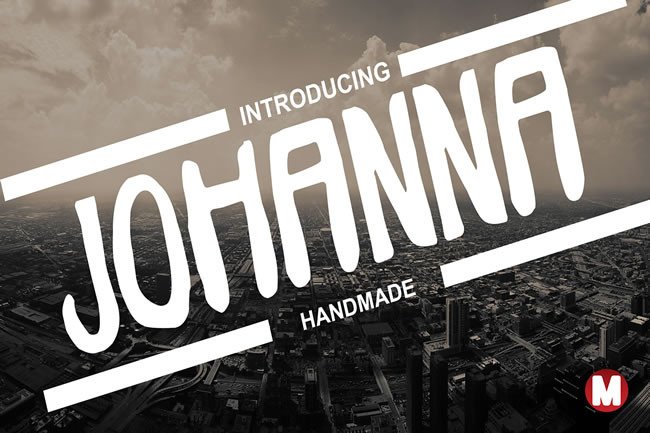 Johanna Typeface for Bold Campaigns and Brand Stories