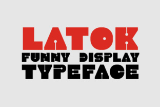 Latok: The Funny Display Typeface That Brings Handmade Brands to Life