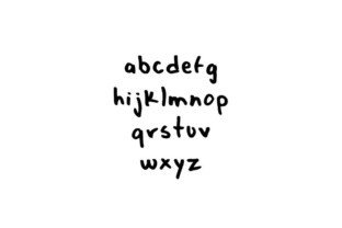 My Hand: A Simple Typeface for Modern Web Design