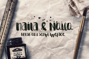 Naila Script: The Perfect Handmade Typeface for Your Craft Projects