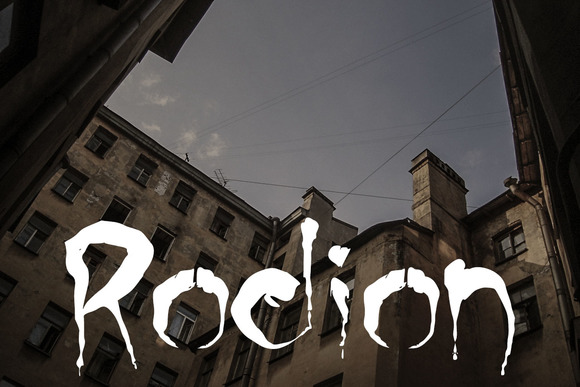 Rodion: The Dark Display Typeface for Bold Digital Experiences