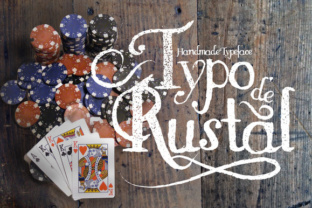 Rustal Typo: A Handmade Vintage Typeface for Editorial Design