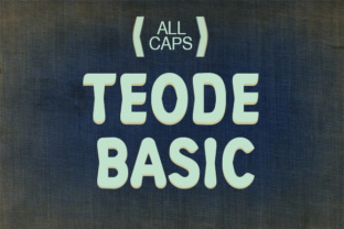 Teode Basic: The All-Caps Typeface for Modern Branding