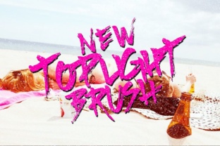 Top Light Brush: A Display Typeface for Bold Editorial Design