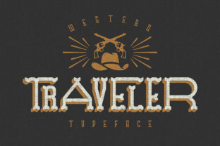 Traveller: A Premium Display Typeface for Editorial Design